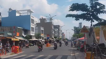 🌹 Nhà mặt tiền Hoàng M Đạo, 4x23m, nở 5m, 2 Lầu, khu chợ sầm uất.