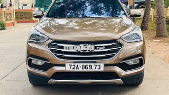 Hyundai Santafe 2017 Dầu Nâu