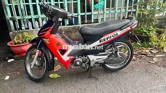 Honda Wave S Đỏ Xanh Đen Xăng