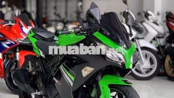 Kawasaki Ninja 300 ABS 2017 Đen, Xanh lá