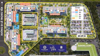 Bán gấp căn 2PN-55m-3.35 the SOla Park Vinhomes Smart City