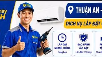 Dịch vụ lắp đặt điện máy BÌNH DƯƠNG