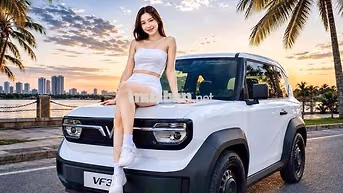 VinFast VF3 Plus Trắng
