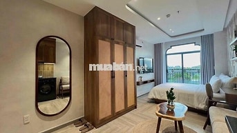 CĂN HỘ STUDIO BANCOL 35M2 gần Sân Bay - thang máy full nội thất