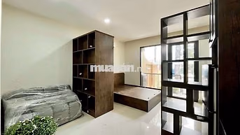 CHO THUÊ CĂN HỘ 1PN 50M2 CÓ SÂN VƯỜN GẦN ĐẠI HỌC KINH TẾ HCM