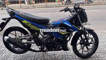 Suzuki Satria F150 Xanh Đen
