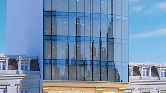 Bán Toà Văn Phòng Phố Cầu Giấy 392m2 Xây Mới 9 Tầng 2 Hầm Mặt Tiền 12M