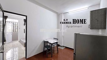 Căn hộ 1PN - tách bếp - Full nội thất - Ban công rộng - mây giặt riêng