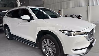 Mazda CX8 Premium 2024 Trắng 7 chỗ 29.000 km