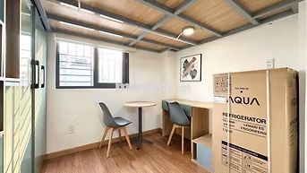 CHO THUÊ PHÒNG BÌNH THẠNH CÓ GÁC 6TR5-7TR CÓ THANG MÁY GẦN UEF, HUTECH