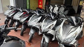 Honda Air Blade Trắng, Xám, Đen