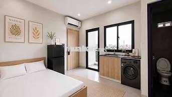 CĂN HỘ MINI FULL NỘI THẤT NGAY CẦU SẮT NGUYỄN THÁI SƠN