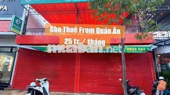❇️ Cho thuê From Quán Mặt tiền Sông Hậu (bãi cát cũ) - Cần Thơ