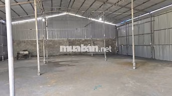 CHO THUÊ XƯỞNG 320M ĐƯỜNG LIÊN HUYỆN TÂN BÌNH DĨ AN