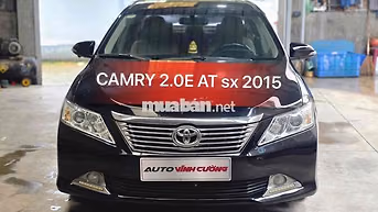 Toyota Camry 2.0E AT 2015 Đen Tự động