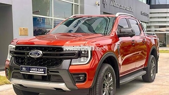 Ford Ranger Wildtrak 2025 Tự động 10 cấp Đỏ Cam