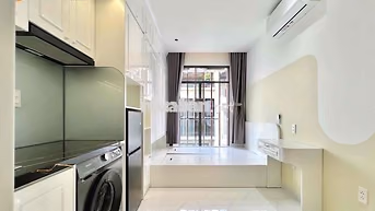 CĂN HỘ FULL NỘI THẤT MỚI 100% NGAY CÔNG VIÊN LÀNG HOA GÒ VẤP