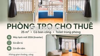PHÒNG TRỌ CHÍNH CHỦ – TÂN PHÚ, GIÁP Q.11
