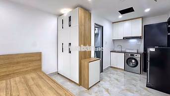 Khai Trương Căn Hộ Dịch Vụ - Full NT Máy giặt riêng - Ngay CV Đầm Sen
