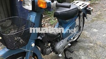 Xe máy Cub 82 50cc Xanh 4 số vòng chạy rất nhẹ