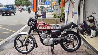 Yamaha YB125 2012 côn tay màu Đỏ