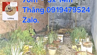 📢LÔ ĐẤT THỔ CƯ 70M²- 5X14M-NGAY CHỢ BÌNH THÀNH, BÌNH HƯNG HÒA 3,65 Tỷ