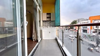 🏵️ Nhà Tớ - Cho Thuê STUDIO BANCONY tách bếp - rất to ở Chu Văn An - BT