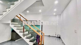 Cho Thuê Nhà Mới Xây 100% DT 100m2 1Trệt 1Lầu 2Pn 2Wc Hẻm Xe Tải TX52