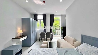 Căn Hộ Studio Ban Công - Full Tiện Ích gần Học Viện Hàng Không