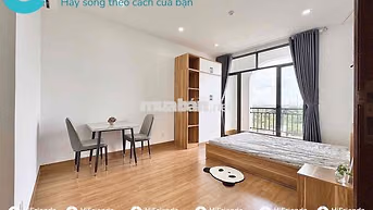 Mới 100% căn hộ ban công 38m2 ngay Phan Đăng Lưu gần Phan Xích Long,Q1