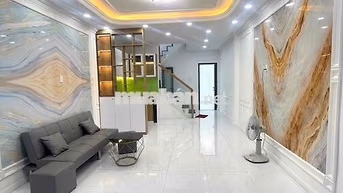 Bán Nhà Khu Gò Xoài-4 Phòng Ngủ(1PN Dưới Trệt)-Đường Xe Hơi -Hoàn Công
