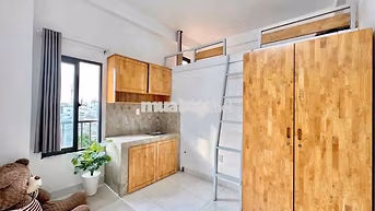 DUPLEX FULL NỘI THẤT CỬA SỔ TRỜI THOÁNG THANG MÁY GẦN IUH VLU