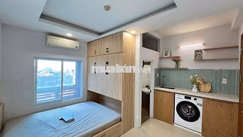 CHO THUÊ CĂN HỘ MỚI 100% FULL NỘI THẤT MÁY GIẶT RIÊNG NGAY GO NTT Q7