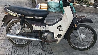 Honda Dream hq Trắng, Nâu