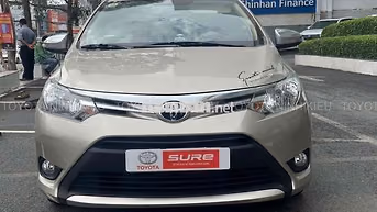 Toyota Vios 2018 1.5E MT Số sàn Nâu Vàng