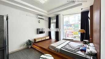 Cho thuê 1PN tách bếp bancol full nt mới đi bộ qua sgu sư phạm khtn