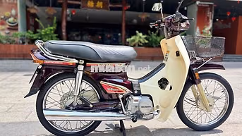 Honda Dream II 1995 Đỏ mận, Kem Thái Lan