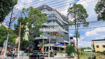 Cho thuê tầng 2,3 toà Nhà Mặt tiền 30/4 Phú Hoà gần Becamex