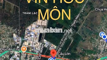 Bán lô đất 9.5x55m, có 150m2 thổ, sát Vin Hốc Môn