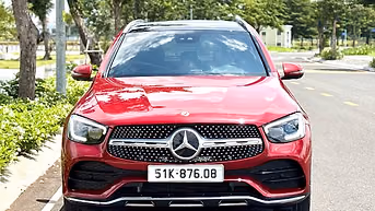 MERCEDES GLC 300 4MATIC 2022 - ĐỎ HYACINTH / ĐEN - 33.000KM - SIÊU CỌP