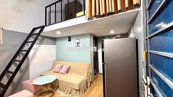 PHÒNG GÁC CAO FULL NỘI THẤT NGAY TÔ KÝ GẦN GTVT, CVPM