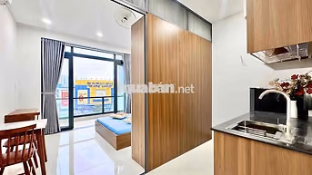 PN TÁCH BẾP BAN CÔNG FULL NỘI THẤT Y HÌNH MẶT TIỀN ĐƯỜNG NGUYỄN OANH