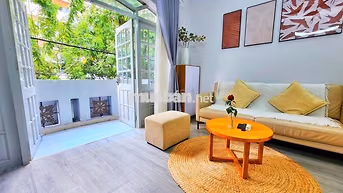 1 Phòng Ngủ Ban Công NGAY SÁT CẦU TRẦN KHÁNH DƯ 60M2 NỘI THẤT CAO CẤP