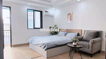 🔥CHO THUÊ PHÒNG BAN CÔNG 40m2 FULL NỘI THẤT NGAY CƯ XÁ BẮC HẢI 🔥