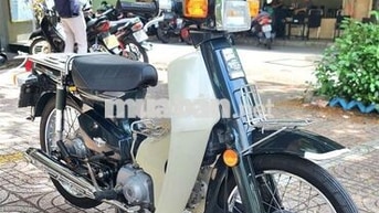 Honda Super Cub 70 Custom 1995 Xanh đậm, kem