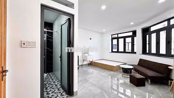 CHO THUÊ CĂN HỘ DỊCH VỤ MỚI XÂY FULL NỘI THẤT THOÁNG MÁT GIÁ RẺ