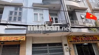 nhà 4 tầng mặt tiền 320 tạ Quang Bửu p5 q8 DT 4m x 18m 4 tầng 