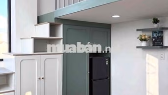 Cho thuê căn hộ duplex cửa sổ lớn 30m2 chỉ 5tr6 gần LOTTE MART,UFM,TDT