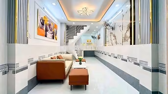 Nhà Mới Ngay Trung tâm huỳnh tấn phát,thị trấn nhà bè sát Q7