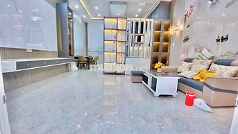 Nhà Mặt Tiền Hẻm 55M2 Thiết kế 3PN hẻm Thông.